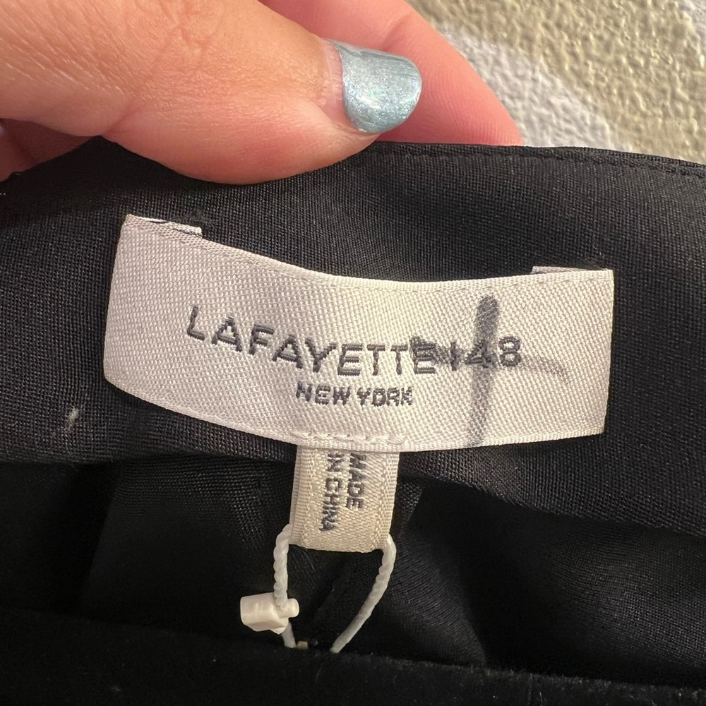 Lafayette 148 New York Silk Blouse XL - Picture 2 of 6